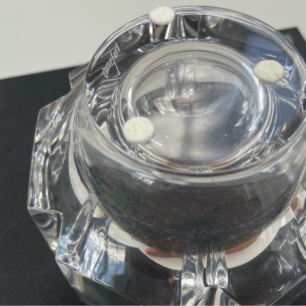 Orrefors Corona Full Lead Crystal Bowl, New in Box! - Picture 4 of 6